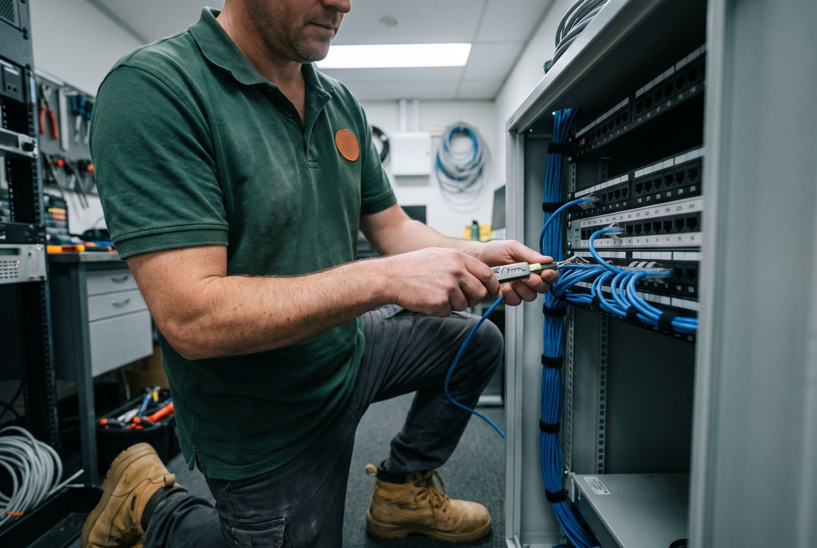 Data Cabling by Cheeky's Electrical in Auckland